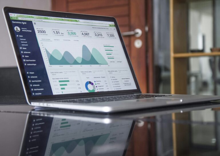 Computer Showing Digital Marketing Recruitment